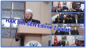 Hak-Bir-Sen Edirne Belediye Ba�kanl���n� Ziyaret Ettiler